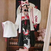 Кимоно в японском стиле Kawaii, кимоно для девочек, новинка, традиционное платье для женщин, одежда, винтажные вечерние платья, кардиган Yukata Vestidos