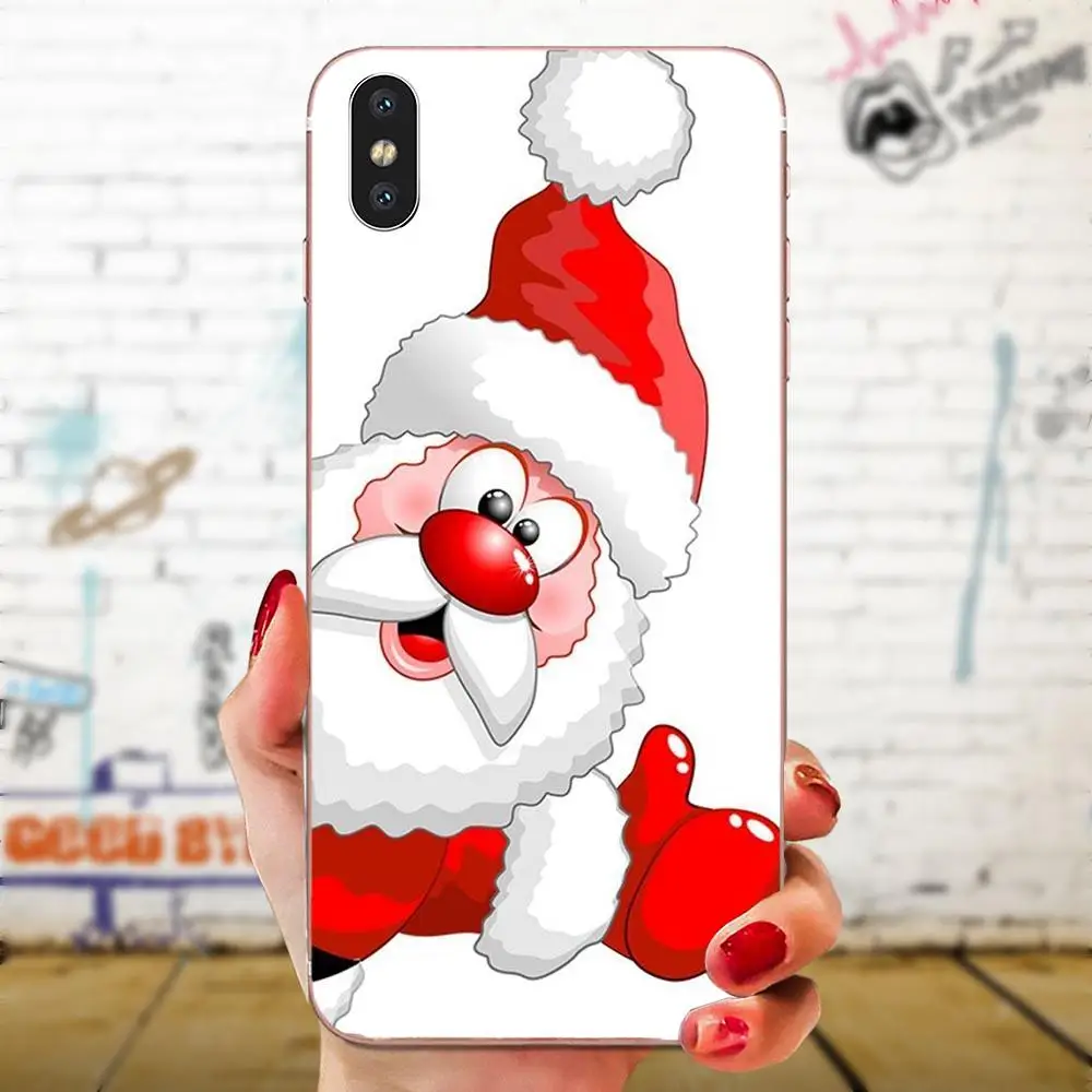 Рождество год дизайн мягких чехлов для мобильных телефонов для htc Desire 530 626 628 630 816 820 830 один A9 M7 M8 M9 M10 E9 U11 U12 жизнь плюс