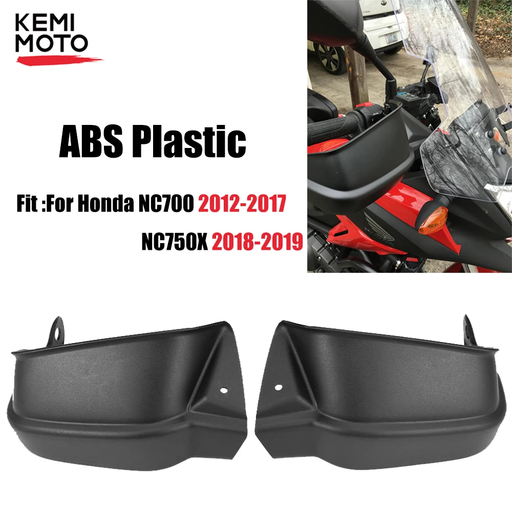 

KEMIMOTO Motorcycle ABS Handguards For Honda NC700X NC750X 2012 2013 2014 2015 2016 2017 NC750X 2018 2019 Hand Guards Protectors
