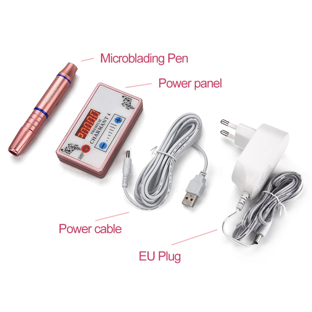 Dermografo charmandt машина 4 в машинки для татуировок постоянный макияж машина для бровей eyeline тату микроблейдинг легко нажмите Novo