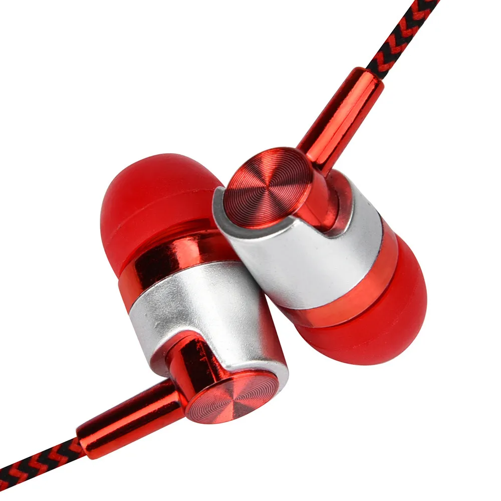 Universal 3 5mm In Ear Stereo Earbuds Earphone With Mic for Android IOS Phone MP3