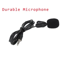 Мини петличный микрофон 3,5 мм разъем зажим для галстука микрофоны смартфон запись ПК клип на лацкане для говорения пение речи