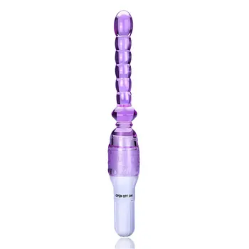 Silicone Soft Double Penetration Vibrator Sex Toys For Women Couples Strapon Dildo Anal Plug G Spot Stimulator Vagina Massage 6
