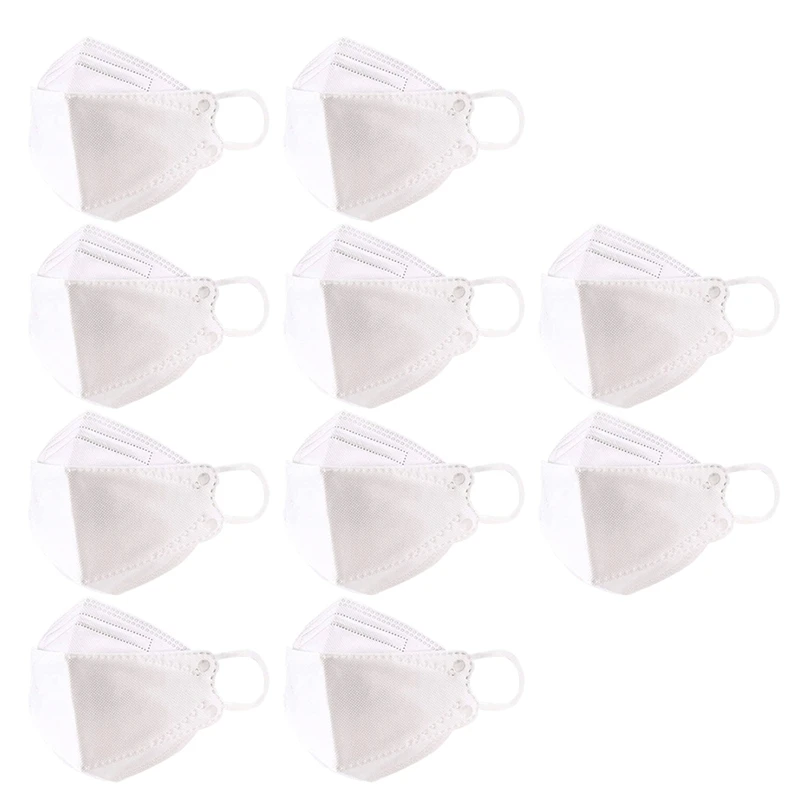 

10PCS KN95 Face Mask Dust Mask 3-Layer Masks Anti Dust Breathable Disposable Earloop Mouth Face Mask