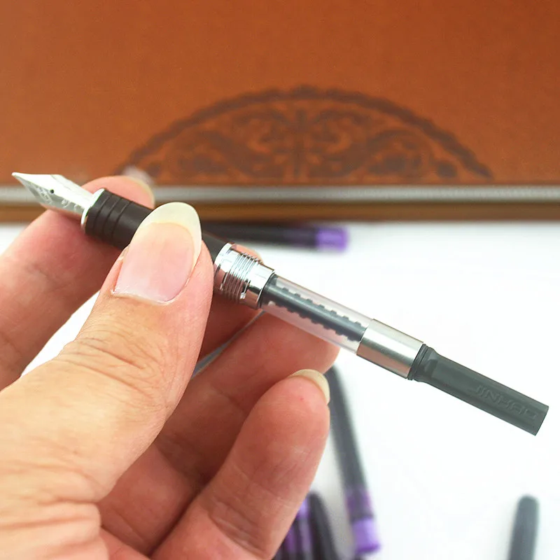 30 pcs Jinhao Fountain Pen Ink High Quality Office & School Supplies Cartridge Black/100% New 6