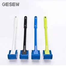 GESEW щетка для унитаза пластиковая длинная ручка нейлоновое волокно Туалетная жесткий очищающий щетка супер очищающий силовой наборы аксессуаров для ванной комнаты