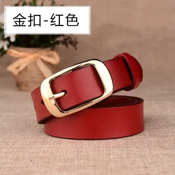 

Ladies and women's new casual belt decoration fashion all-match green