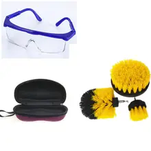 5 шт. щетка для мытья чистая ванная комната поверхность Ванна плитка для ванной Беспроводная мощность скраб автомобильные очки коробка