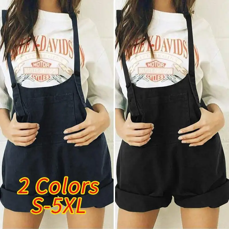 Women Jumpsuits Playsuits Casual Pants Sleeveless Rompers Short Pants VONDA 2020 Summer Sexy Pantalon Bottoms Femininas Women Jumpsuits Playsuits Casual Pants Sleeveless Rompers Short Pants VONDA 2020 Summer Sexy Pantalon Bottoms Femininas