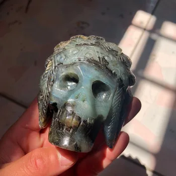 

Natural crystal labrador crystal carving office furnishings