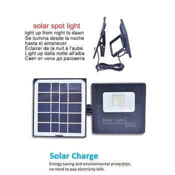 

Led Solar Light Outdoor Waterproof Lighting For Garden Wall LED Four Modes Rotable Pole Solar Lamp indoor home outdoors security