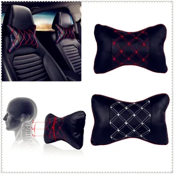 

Car Pillow Headrest Seat Head Neck Rest Cushion Pad for Kia Provo K9 Cross Carens CUB Trackster Ray K2 Naimo Pro Venga