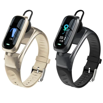 

B9 Smart Bracelet Bluetooth Earphone Answer Call Voice Control Smart Band Heart Rate Fitness Tracker Sport Watch IP67 Water