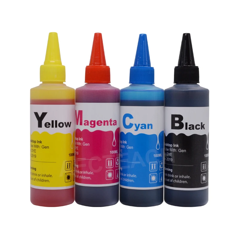 Cartucho de tinta recargable Aecteach PGI 1100 PGI 1100 para Canon MAXIFY  MB2010 MB2110 MB2710 impresora + 400ml de tinta de tinte de repuesto| Cartuchos de tinta| - AliExpress