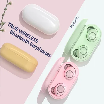 

True Wirless Bluetooth Earphone Game Headphone In-Ear TWS Waterproof Earbuds Sport Headset With Microphone For Telephone