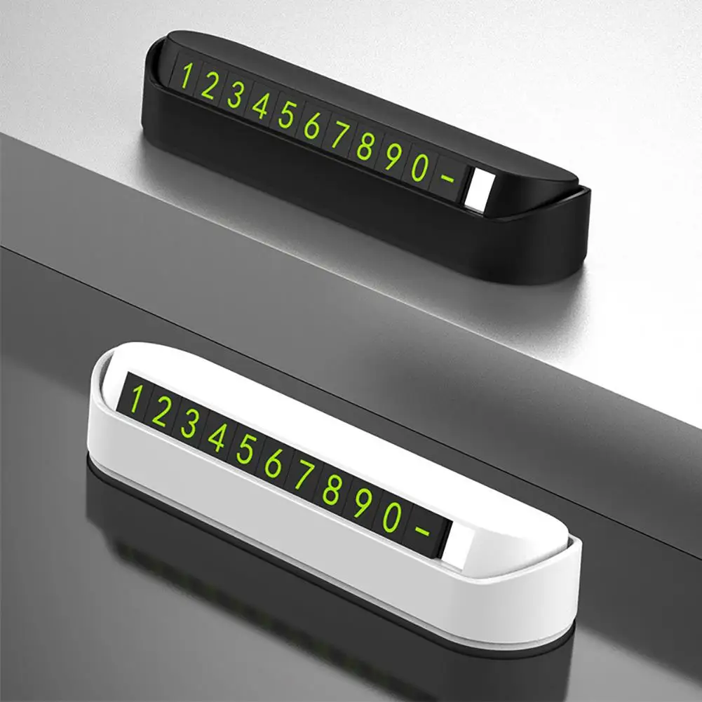 Car Temporary Parking Card Phone Number Telephone Magnet Flip Numbers Auto Accessorie 13cm x 2.5cm | Автомобили и мотоциклы