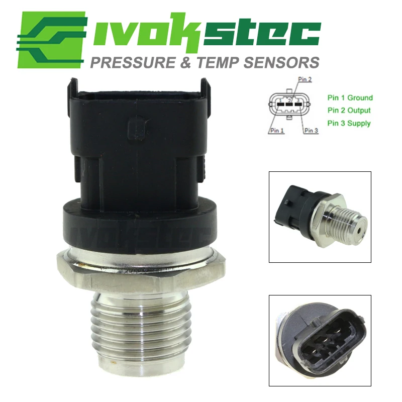 M18x1.5 Diesel Fuel Rail Pressure Sensor For Chevrolet Blazer Colorado Nissan Navara Xterra 2.8