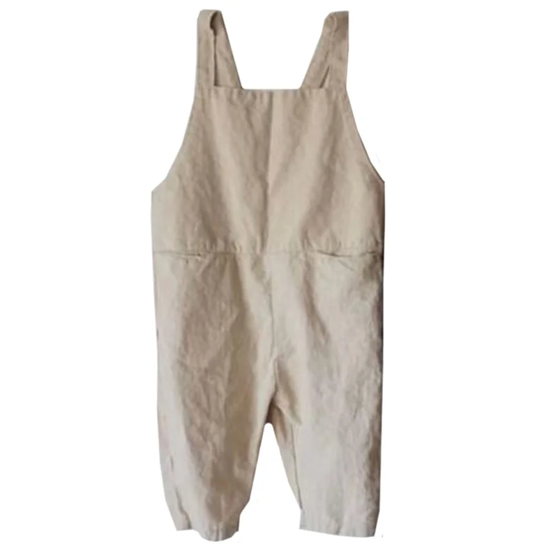 linen baby overalls