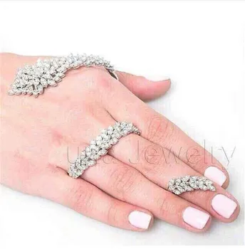 

lyd15 Luxury Wedding&Party Jewelry for Women, Fashion cute&sweet AAA CZ fancy stones crystal shinning long drop tassel daa