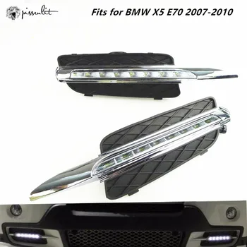 

Fits for BMW X5 E70 2007-2012 Car DRL Driving Daytime Running Light DRL with flashing yellow turn signal fog lamp Relay Daylight