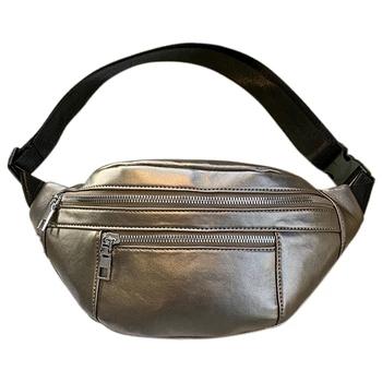 

Ladies Fashion Waterproof Waist Bag Travel Messenger Chest Bag Unisex Hip Bag Sports Running Waist Bag