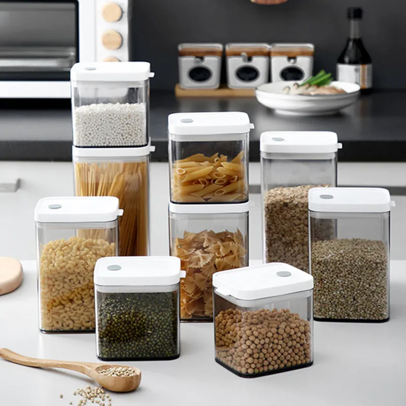 Kitchen Storage Container Snack Dried Fruit Sealed Cereal Leak-proof Tank Organizer Food Containers | Дом и сад