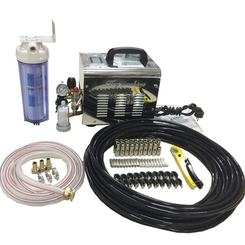 A68Highpressureportablefogmachine1Lmin220V60Barforpatiomistsystemgreenhouse