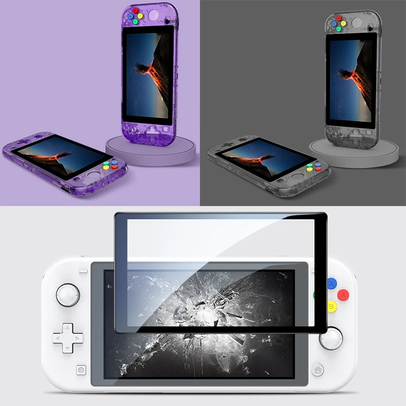 

Transparent Protective Housing Shell Case for Nintendo Switch Lite NS Game Console Housing Cover Case Replacement Accessories