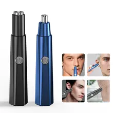 4 in 1 Nose and Ear Trimmer Electric Trimmer For Men USB Rechargeable Nose Hair, Ear Hair, Cheek, Beard, Painless Epilator