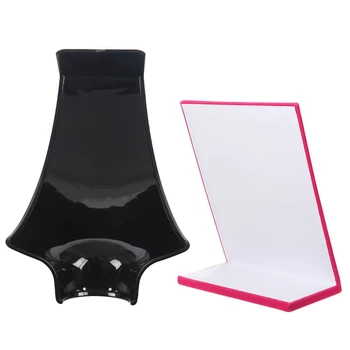 

2 Pcs Jewelry Display Stand : 1 Pcs 11 Hooks Velvet Jewelry Rack Earring Bracelet Necklace Holder Display & 1 Pcs Jewelry Set St