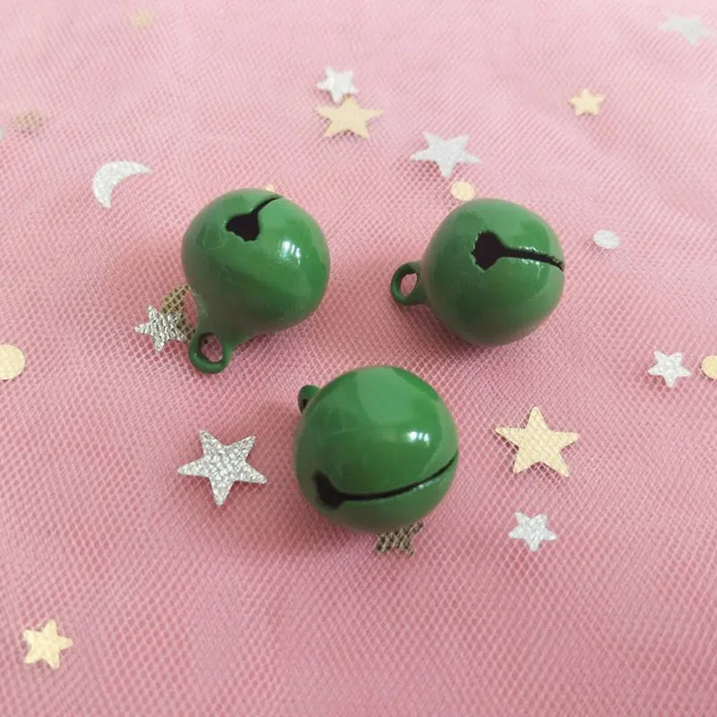 14 мм креативный DIY маленький колокольчик ювелирный ключ цепь материал с карамельный цвет Металл ручной работы игрушка для девочек игрушки оптом