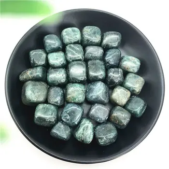 

100g Natural Green Blue Apatite Quartz Crystal Polished Cube Stone Healing Decor Natural Stones and Minerals