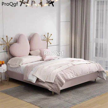 

Ngryise 1 Set Minshuku ins double heart style bedroom bed