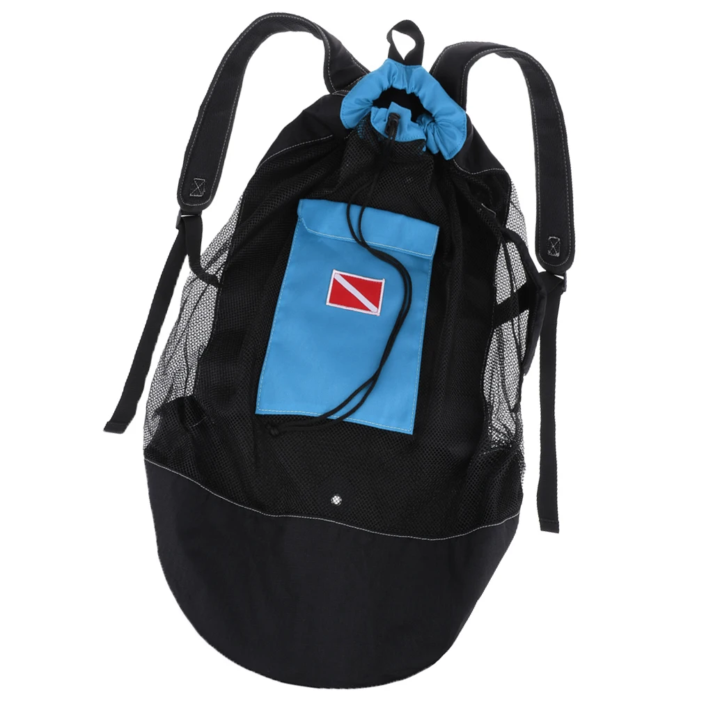 Сетка 400D ткань Оксфорд дайвинг подводное плавание сетчатый рюкзак снаряжение для дайвинга сухая сумка мешок пакет Дайвинг сетчатый рюкзак