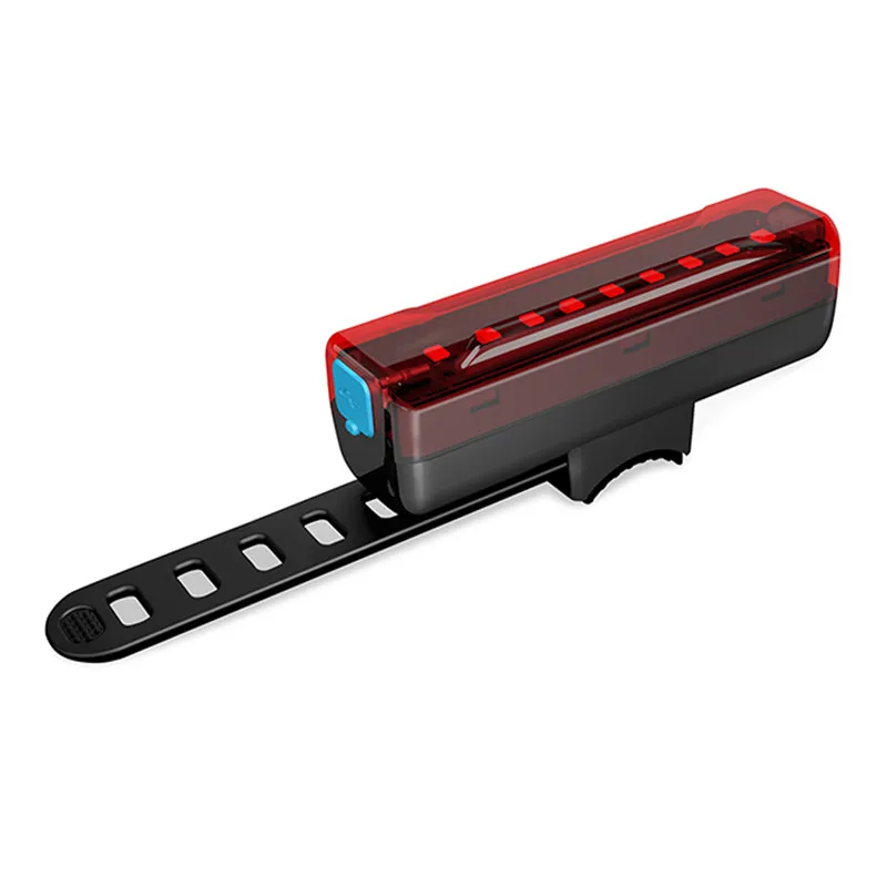 Велосипедный фонарь перезаряжаемый светодиодный USB горный велосипед задний