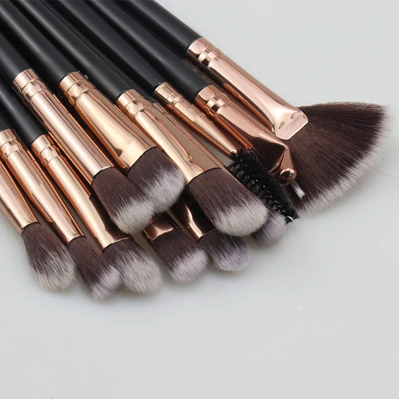 SinSo Makeup Brushes Set Professional 12PCS Eye Shadow Eyebrow Makeup Brush Kit Foundation Powder Blending Cosmetic Brush Tool