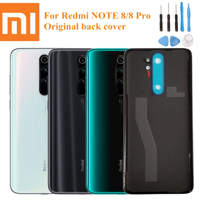 Оригинальный запасной аккумулятор XiaoMi стеклянная задняя крышка для Xiaomi Redmi NOTE