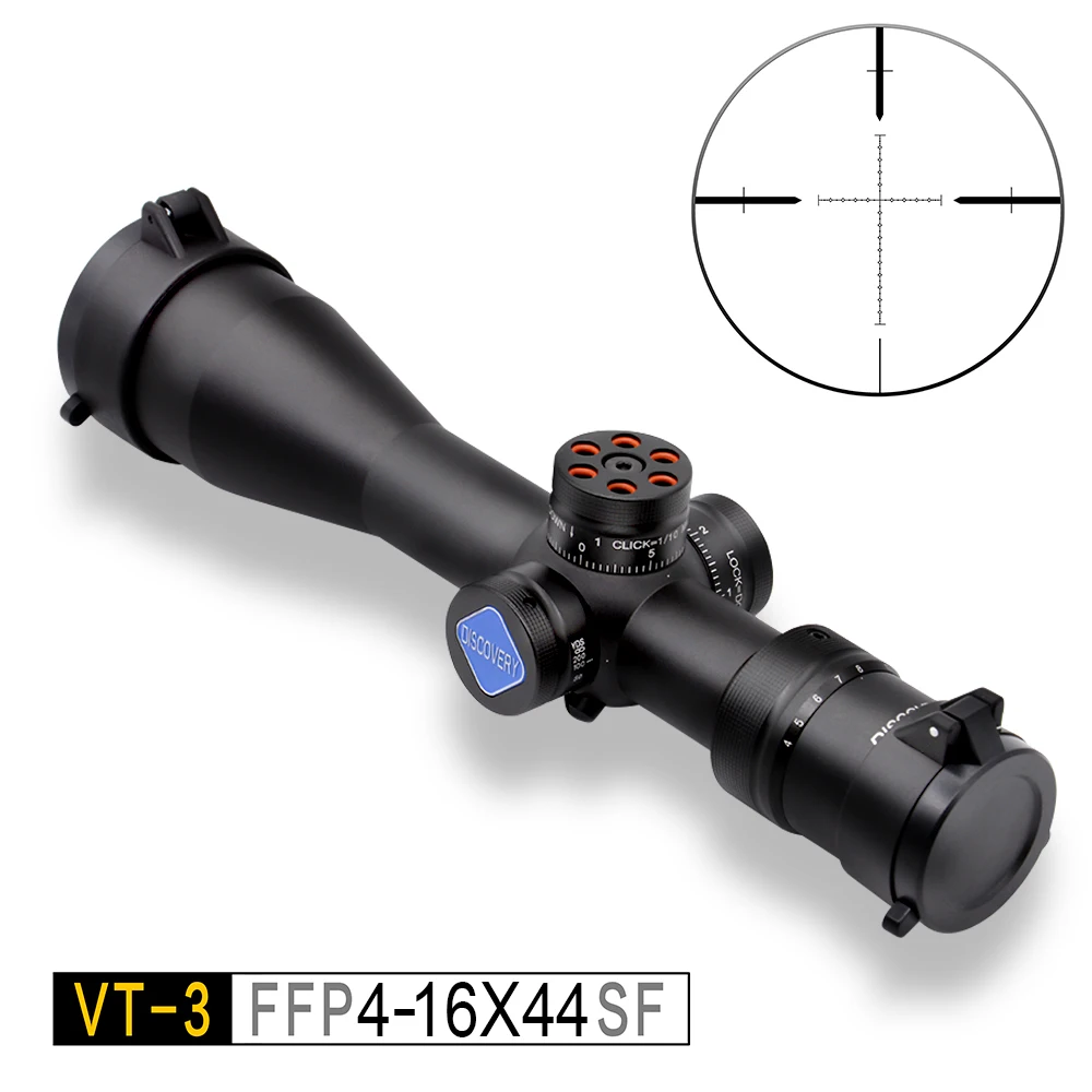 

Compact Scope First Focal Plane 4-16 X44 Original Factory Arms Soldier Hunter Using Sight PCP Gun Hunting Riflescope