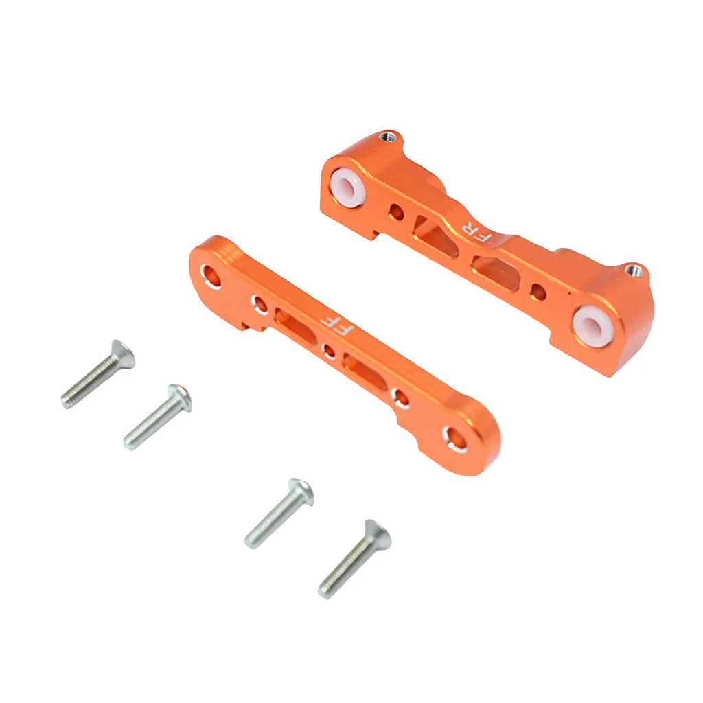 Orange Front GPM Racing Aluminum Front Lower Suspension Mount For ARRMA RC Car Upgrades For car toy accessories yinchoq aksessuarlari#JP - Цвет: Orange Front