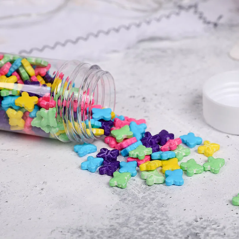 85g Cake Sprinkle Edible Sugar Christmas Colorful Cake Decoration Baking Bakery Tools Food Coloring Sprinkles Ornament Candy