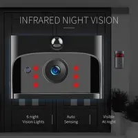 Video Doorbell Camera HD WiFi Doorbell Wireless Operated Motion Detector Audio & Speaker Night Vision for iOS&Android - Image 5