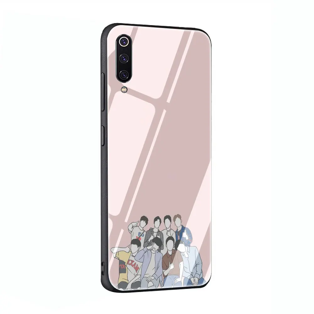 EXO band k-pop kpop чехол из закаленного стекла для телефона Xiaomi mi 8 9 Red mi 4X 6A Note 5 6 7 Pro Pocophone F1 - Цвет: G3