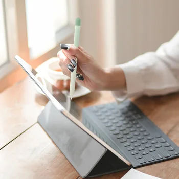 

1Pc Case compatible for Apple Pencil Silica Gel Case for Pencil for Pen Protection Cover