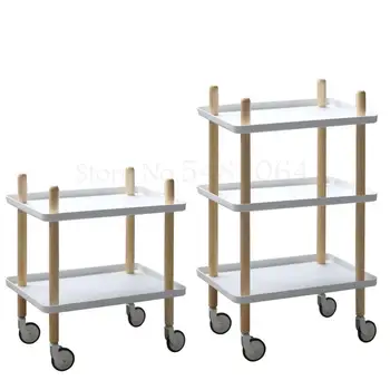

Mini Removable Corner Table Nordic Living Room Sofa Cabinet Bedside Table Creative Home Small Apartment Cart Coffee Table