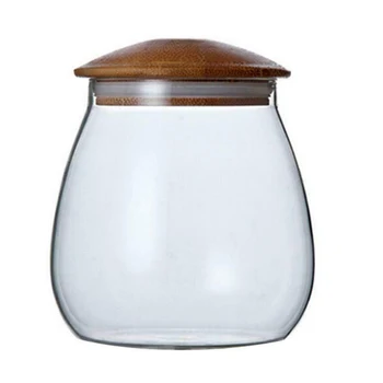 

800ml/400ml Preserve Jars Glass Food Airtight Kitchen Glass Storage Containers LBShipping