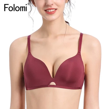 

Sexy Hollow Out Bras For Women Underwear Solid Color Comfortable Wireless Bra Adjustable Push Up Lingerie Seamless Bralette