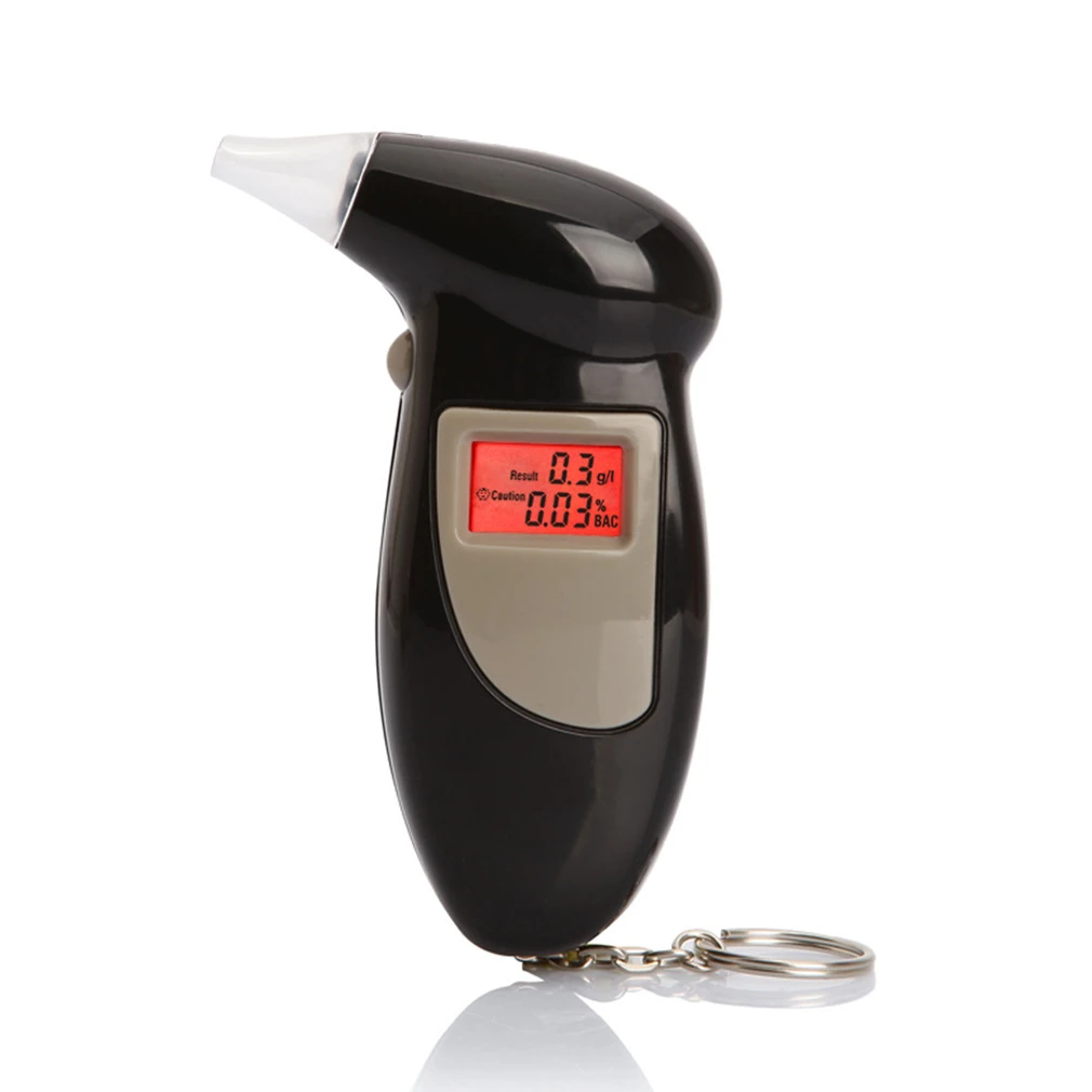 

AT-68 High Accuracy Portable Alcohol Tester Digital Display Breathalyzer Alcometer Mini Alcohol Test Card Diagnostic Tool