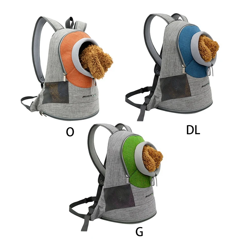 Дышащий рюкзак-переноска для собак, кошек, щенков, домашних животных, передняя сумка с мягким плечом для пеших прогулок на открытом воздухе