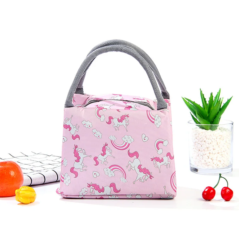 

Portable Insulated Food Lunch Bags Picnic Cold Insulation Storage Bag Lunch Box Bag Thermal Organizer Tote Bags for Women Kids