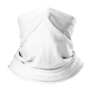

Classic White Solid Color Bandanas Adults Headband Women Colorful Scarf Daily Outdoor Dustproof Multifunctional Seamless Custom